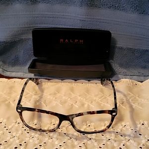 RALPH LAUREN TORTOISE BLUE EYEGLASSES/FRAMES